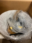 Kichler 52662BK Marsailli 16" Wide Pendant with Glossy White Opal Glass Shade - Black