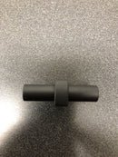 Alno A2801-MB Vita Bella 1-3/4" Modern Smooth "T" Bar Cabinet Knob / Drawer Bar Knob - Matte Black