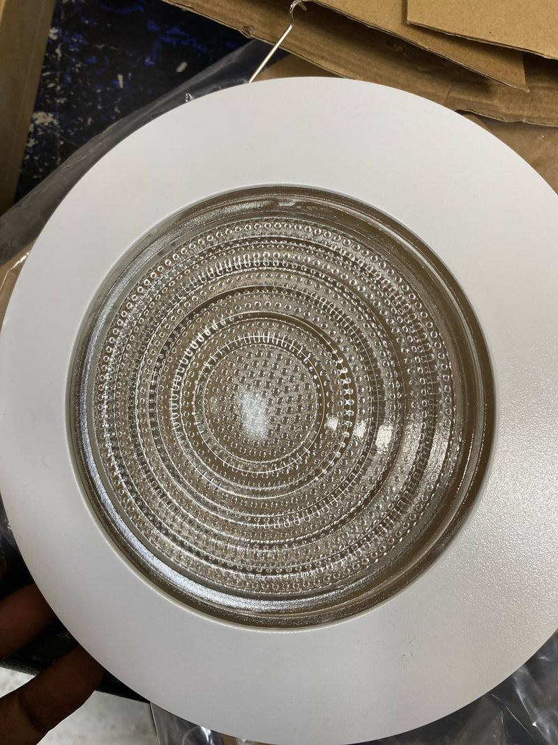 Nora Lighting Nt-23 6" Recessed Metal Trim - White