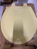 Jones Stephens C3B4R250 Comfort Seats Round Closed-Front Toilet Seat - Citron Yellow