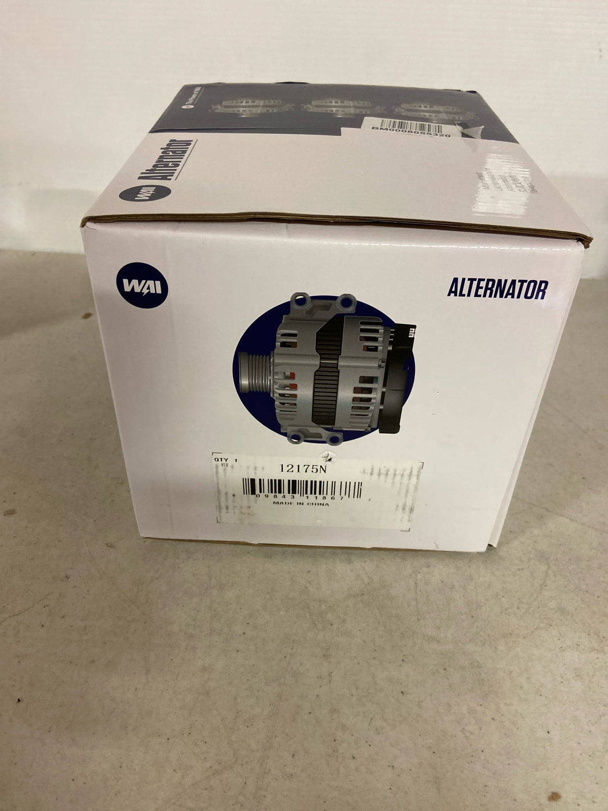 WAI 12175N Alternator Replaces A9263MANDO L84090 110540 JA787IR CAL32116 CAL32116GS DRZ0141 543110552 990141 281582 8EL730121001 LRA01299 A000B0431 AC155513 AR150CA AR150DA ARA50CA M40473
