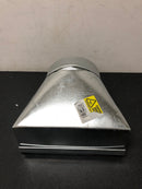 Master flow 90SB10X3.25X6 10 in. x 3-1/4 in. to 6 in. 90-Degree Stack Boot