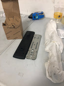 Baldwin 85387102LENT Soho Left Handed One Piece Single Cylinder Keyed Entry Handleset with 5485V Interior Lever from the Estate Collection - Oil Rubbed Bronze