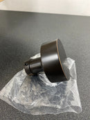 Emtek C520ROUUS10B Round Knob Brass Modern Privacy Door Knobset with the CF Mechanism - Oil Rubbed Bronze