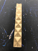 Top Knobs TK562HB Quilted 5 Inch Center to Center Handle Cabinet Pull from the Mercer Series - Honey Bronze