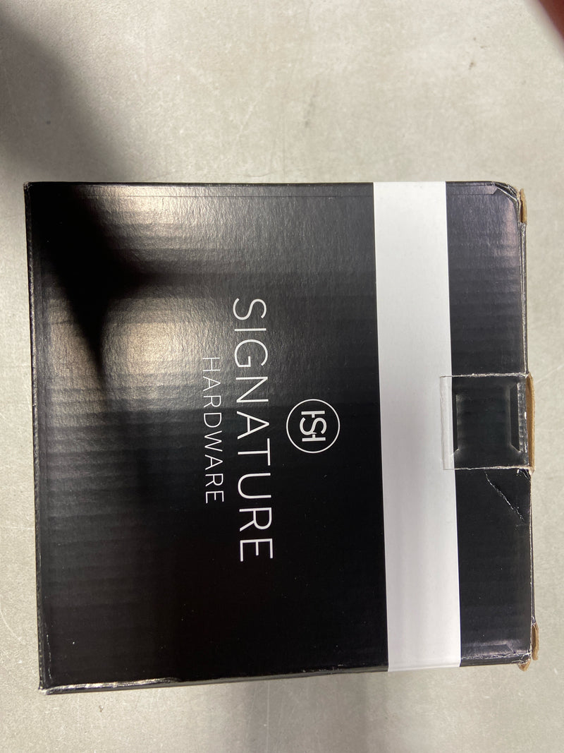 Signature Hardware SH643ORB ABS Cable Drain and Overflow for 17" - 22" Deep Alcove Tubs - Oil Rubbed Bronze