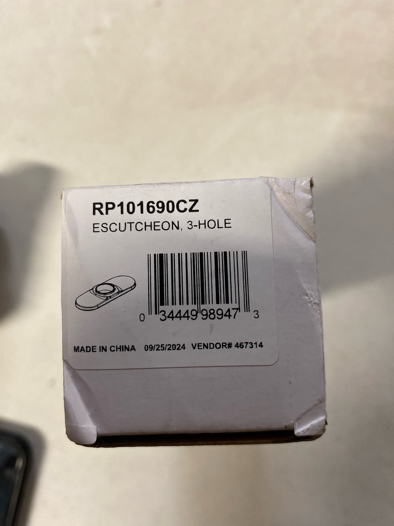 Delta RP101690CZ Arvo Three Hole Escutcheon - Champagne Bronze