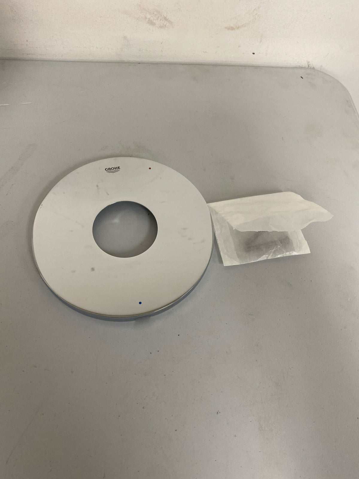 Grohe 47826000 Replacement Escutcheon Plate - Starlight Chrome