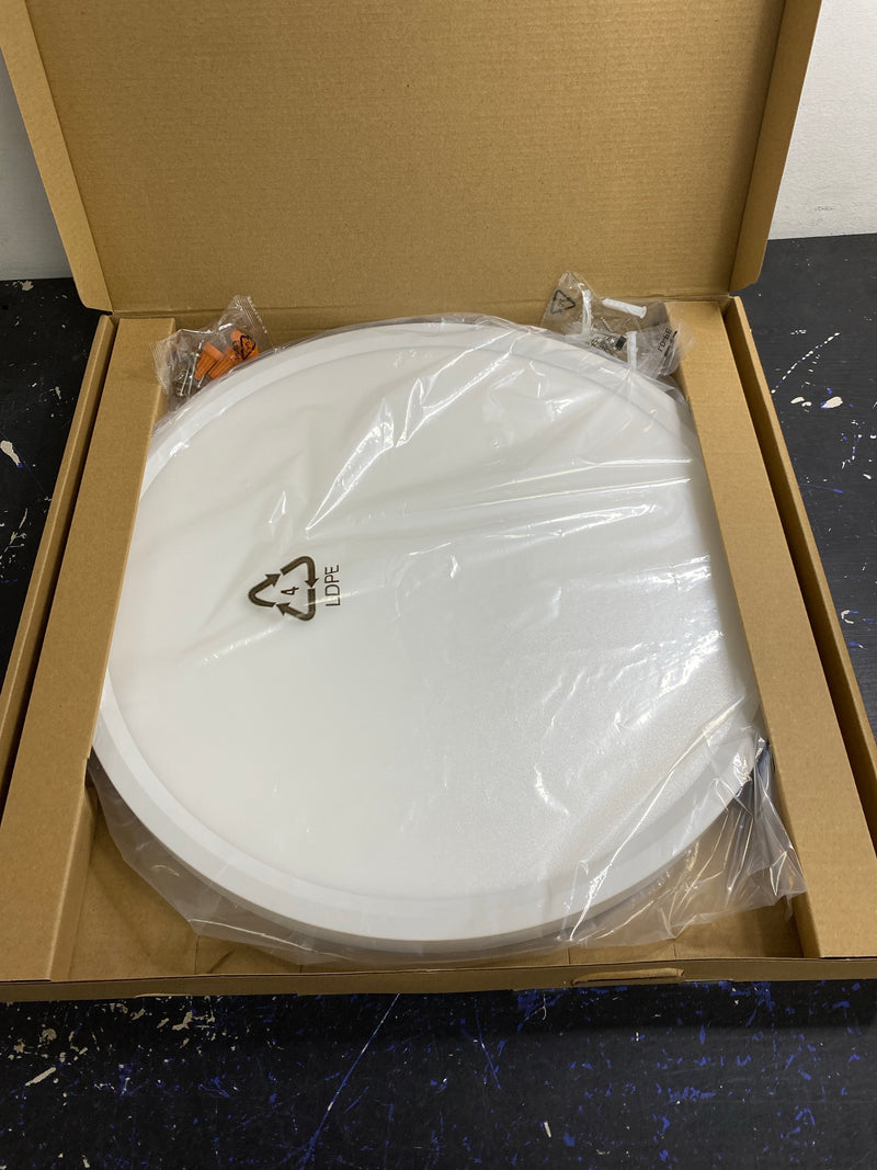 Nora Lighting NELOCAC-16R940W ELO 16" Wide LED Flush Mount Ceiling Fixture - 4000K - White