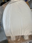 Bemis 1500TTT 000 Elongated Closed-Front Toilet Seat - White