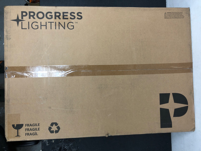 Progress Lighting P250059-031-30 Vernal 60" 5 Blade Smart LED Indoor Ceiling Fan with DC Motor and Remote Control - Black