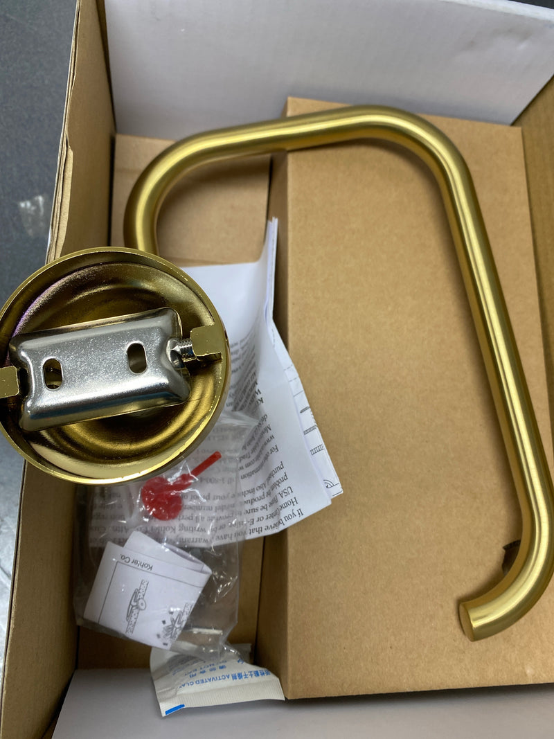 Kohler K-27428-2MB Tone 8-7/8" Wall Mounted Towel Ring - Vibrant Brushed Moderne Brass