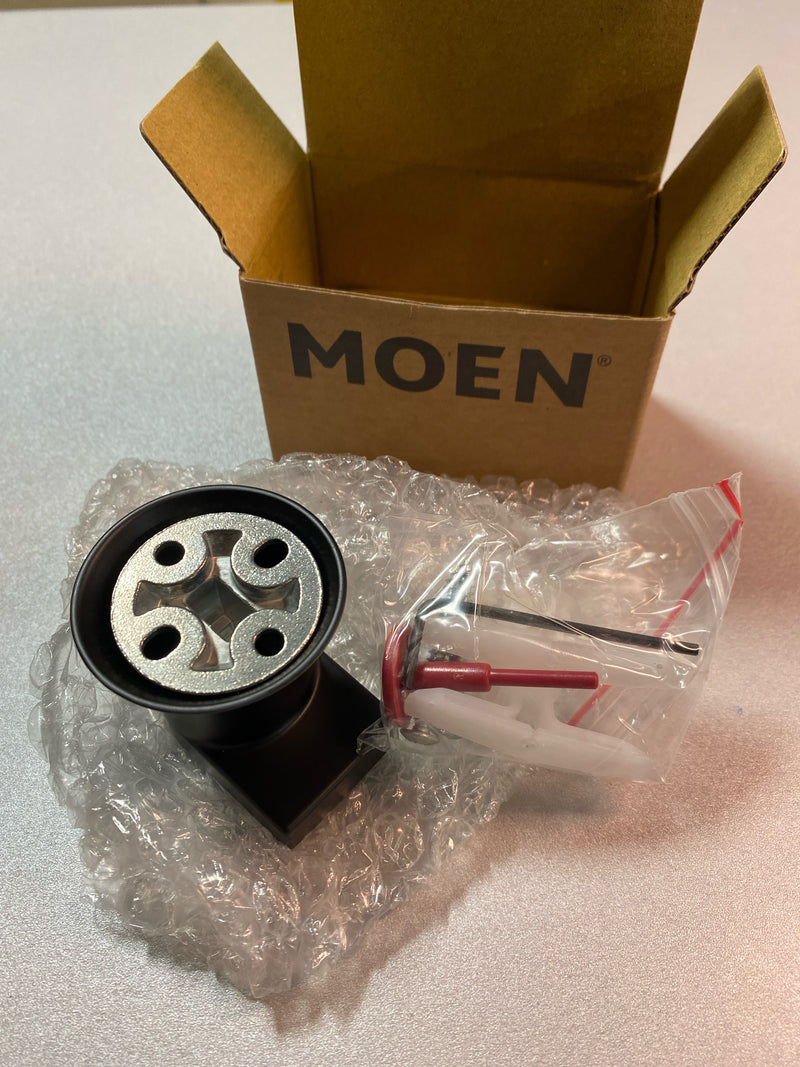 MOEN Genta Single Robe Hook in Matte Black-BH3803BL