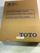 TOTO SoftClose Round Closed Front Toilet Seat in Cotton White-ss113