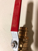 Viega 24010 ProPress 1 in. Press Zero-Lead Bronze and Brass Ball Valve