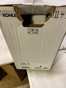 Kohler K-1722-0 Chesapeake Wall-Mount Vitreous China Bathroom Sink in White with Overflow Drain