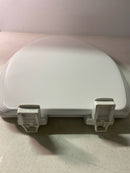 Bemis 1600E4 390 Ashland Elongated Closed-Front Toilet SeatQuick Release - Cotton White