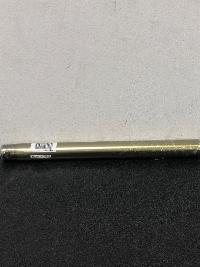 MinkaAire DR512-SBR 12" Ceiling Fan Downrod for 9 Ft Ceilings - Soft Brass