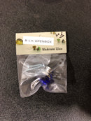 Lews Hardware 37-201 Lews Hardware 34-114MUG Mushroom Glass 1-1/4 Inch Mushroom Cabinet Knob