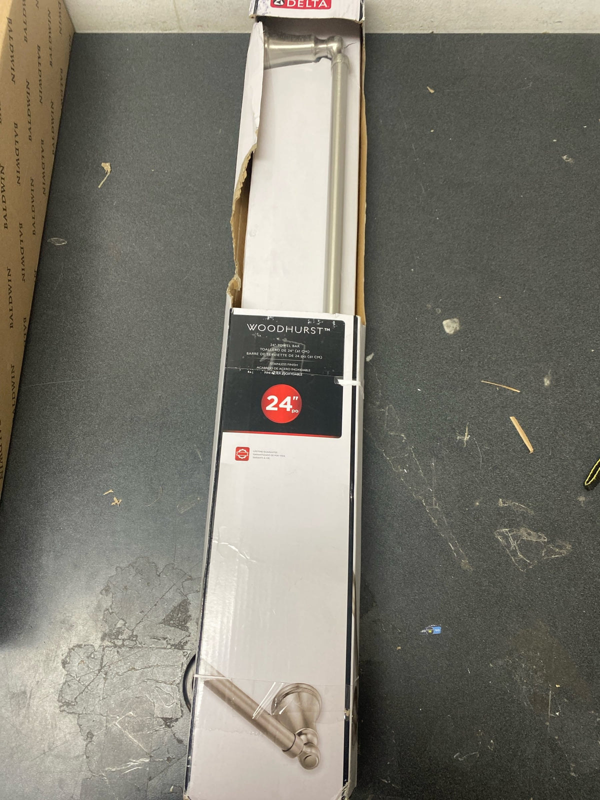 Delta Woodhurst Towel Bar - 24" in Stainless
