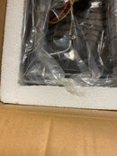 Elegant Lighting LDOD4001BK Raine 16" Tall LED Outdoor Wall Sconce - Black