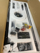 Hinnixy Y23FSD0018-1801 72 in. Indoor Matte Black 3-Colors LED 6-Speeds Ceiling Fan with Dual-Finish Blades and Light Kit and Remote Control