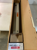 36" S-PVC Series Complete Kit W/ 1.5" Wedge Wire Grate -Satin Stainless