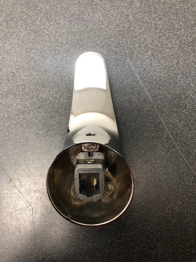 Everbilt 98738 Faucet Handle with Curved Neck Lever Handle Design in Chrome for American Standard, Delta, and Pfister Faucets