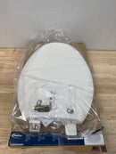 PROFLO PFTSEC2000WH Elongated Closed-Front Toilet Seat with Quick Release and Easy Clean - White