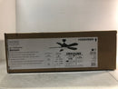 Home decorators collection YG654-MBK Benson 44 in. Integrated LED Indoor Matte Black Ceiliing Fan with Light and Remote Control