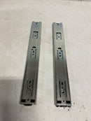 Knape and Vogt KV8405B14 Knape and Vogt 8405B 14 8405 Series 14 Inch Over Travel Side Mount Ball Bearing Drawer Slide with 90 Lbs. Weight Capacity - Pair
