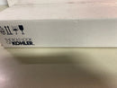 Kohler K-7259-BV Clearflo 1-1/2" Toe Tap Tub Drain Kit - with Overflow - Vibrant Brushed Bronze