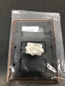 Franklin Brass W35067-VBC-C Classic Beaded Triple Rocker / GFI Outlet Wall Plate - Bronze with Copper Hightlights