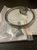 Delta, IAO20146, Lilah 7-1/16" Wall Mounted Towel Ring, Chrome