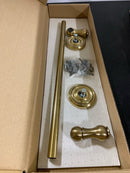 Emtek 26024US7 Traditional Brass 12 Inch Towel Bar - French Antique