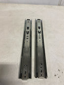 Knape and Vogt KV8405B14 Knape and Vogt 8405B 14 8405 Series 14 Inch Over Travel Side Mount Ball Bearing Drawer Slide with 90 Lbs. Weight Capacity - Pair