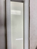 Ariel AL-CQ-SIDESPLSH 21-1/5" Quartz Vanity Side Splash - Carrara White Quartz