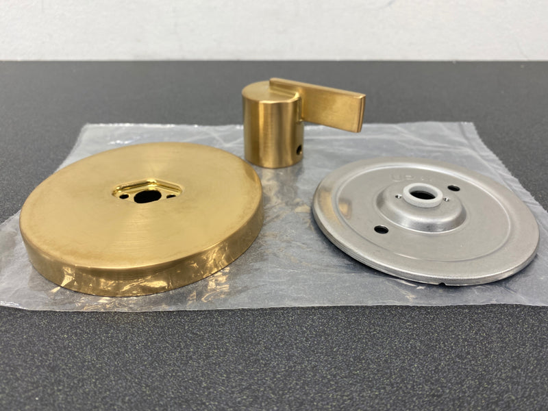 Moen UT4620BG Cia Single Handle 2, 3 or 6 Function M-CORE Diverter Valve Trim - Less Rough-In Valve - For 2 or 3 Devices - Brushed Gold