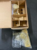Emtek 8211US3NL.CCUS3NL.SKKUS3NL SELECT Privacy, Sideplate Locksets Modern Non-Keyed 7'' US3NL, Coni...