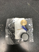 Baldwin 4015190 1 Inch Wall Mounted Convex Bumper Door Stop - Satin Black