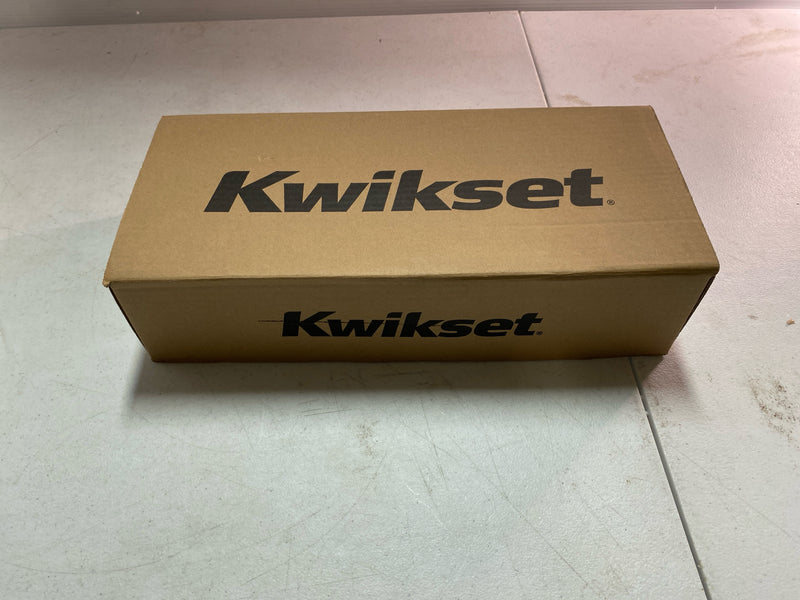 Kwikset 800AVHLIP-15S.STRKP Avalon Sectional Single Cylinder Keyed Entry Exterior Pack Handleset with SmartKey - Satin Nickel