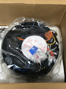 Craftmade 647881237455 Terie 52 in. Indoor Dual Mount 3-Speed Reversible Motor Flat Black Finish Ceiling Fan with Integrated LED Light Kit