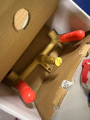 Wall Mount Two Handle Widespread Rough-in Valve - N/A | Model Number: RH08WM