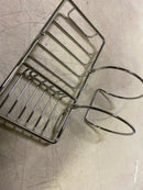 Signature Hardware 329489 Soap Basket with Sponge Holder - Chrome
