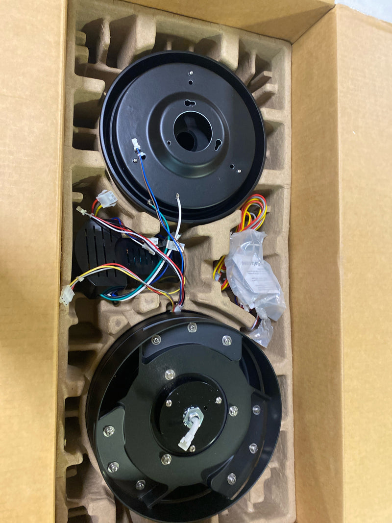 Orein CF2027B Joy 54 in. Integrated LED Matte Black Ceiling Fan with Adjustable Color Temperature and Night Light with Remote Control