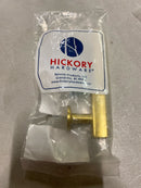 Hickory Hardware H077880BGB Woodward 3" Center to Center Pinched Square Bar Cabinet Handle / Drawer Pull - Brushed Golden Brass