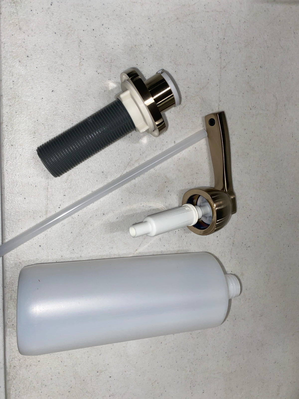Delta RP101629ARPR Stryke Deck Mounted Soap Dispenser with Metal Head - Lumicoat Arctic Stainless