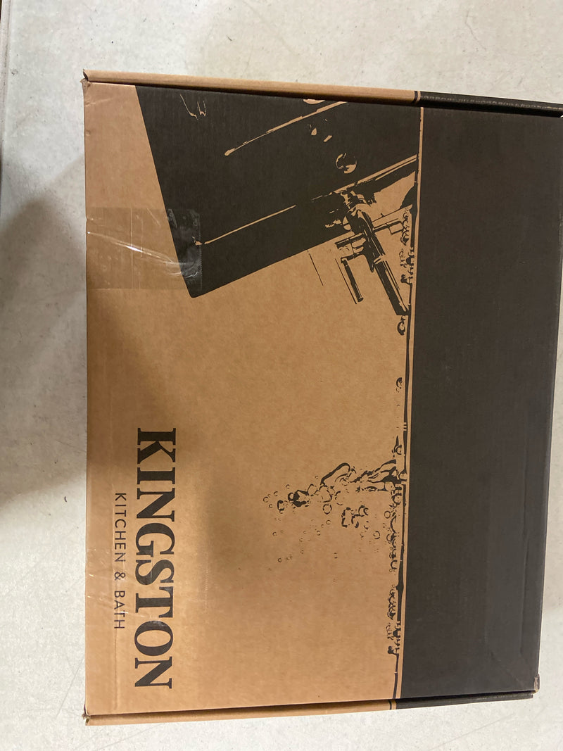 Kingston Brass KS1161PX Heritage 1.2 GPM Widespread Bathroom Faucet with Pop-Up Drain Assembly - Polished Chrome