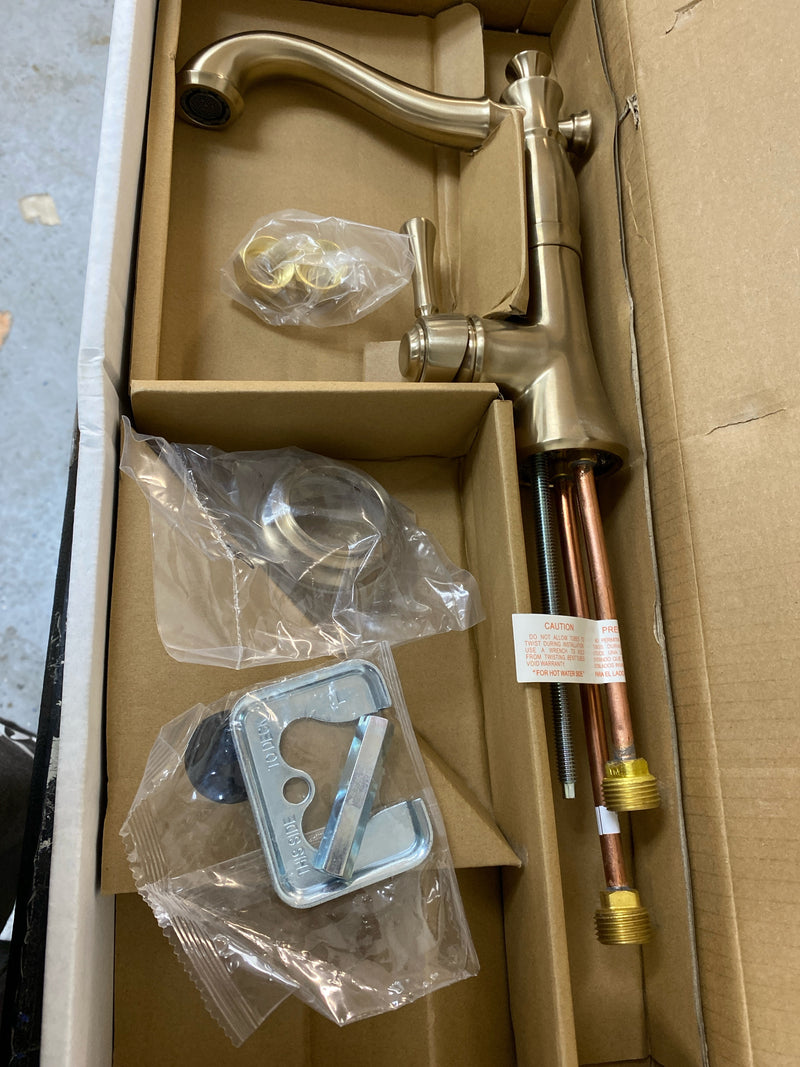 Delta 1997LF-CZ Cassidy Bar/Prep Faucet - Includes Lifetime  - Champagne Bronze