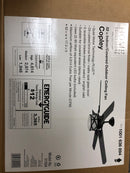 Home decorators collection 51504 Copley 52 in. Indoor/Outdoor LED Oil Rubbed Bronze Ceiling Fan with Light Kit, Downrod, Remote and Reversible Blades